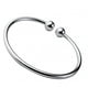 thumbnail image 4 of de Brazalete de Plata Abiertos Brazaletes Brazaletes Joyas de Manguito para Mujeres Yinane Pulsera del brazalete, 4 of 8