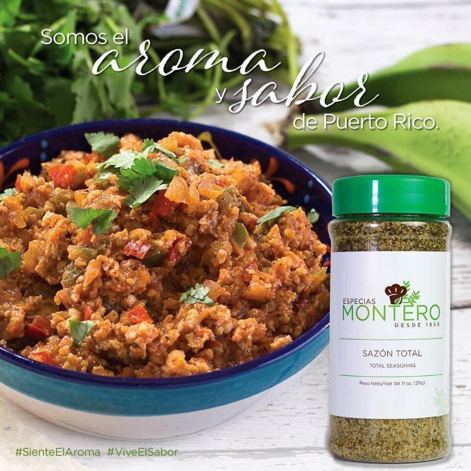Sazón Total, Especias Montero, Kosher, Seasoning, 11 oz., Single Item