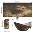 thumbnail image 2 of Hanging Hammock Portable Travel Camping For Outdooor Beach Camping Hiking Beast in The Clouds, 2 of 8