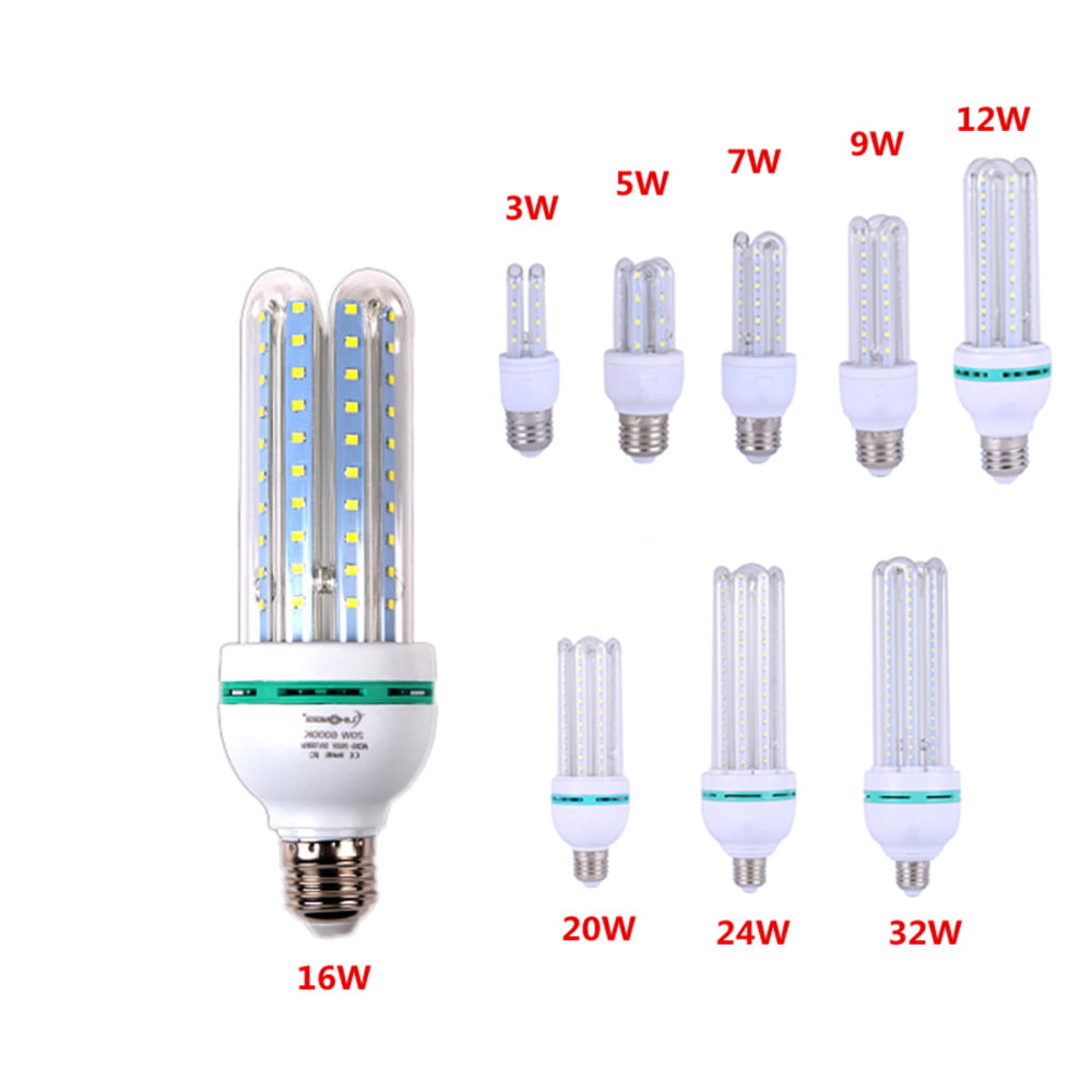 1-4Pc 35W 65W LED Corn Bulb Light Lamp E27/E40 Daylight White 6000K 85-265V 360° 