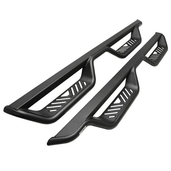 Westin 20-13835 Black Outlaw Drop Nerf Step Bars fits 2010-2017 4Runner Trail 2014-2022 4Runner SR5 TRD OR TRD Pro 1 Pair