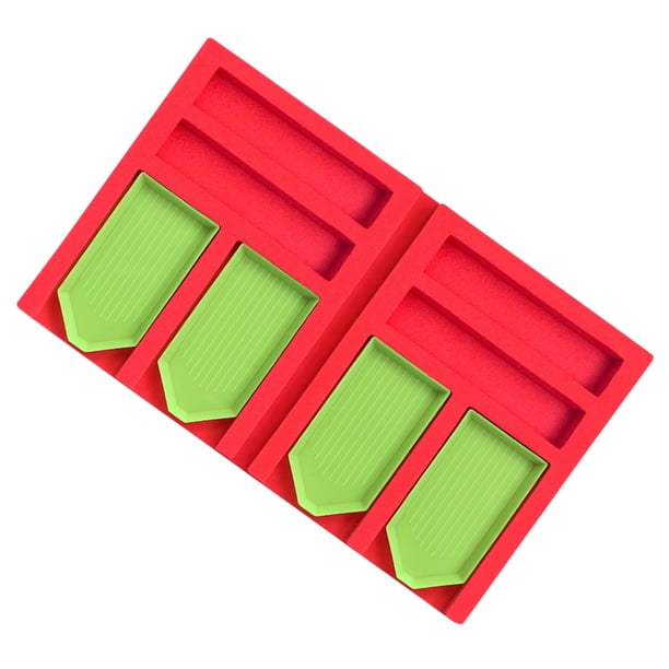 Yuarrent Bandeja de perforación de punto de pintura de diamante Artesanía Rojo combinación 1 Yuarrent HA002933-06