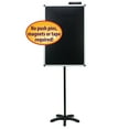 thumbnail image 2 of Smead® Justick Magnetic Lobby Stand, 36" x 24", Aluminum Frame With Silver Finish, 2 of 5