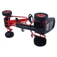 thumbnail image 4 of Topbuy Kids Go Kart Pedal Powered Tricycle Racing Ride On Bike Toy Scooter Trainer Trike Red, 4 of 5
