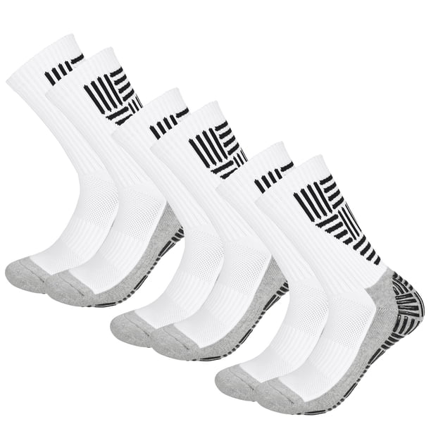 Calcetines Irfora 3 pares de calcetines de fútbol, transpirables, antideslizantes, calcetines deportivos para fútbol, baloncesto, calcetines deportivos para hombres Irfora Calcetines