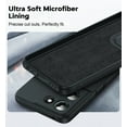 thumbnail image 4 of LeYi for Motorola Moto G 5G 2025 Case:【𝐍𝐨𝐭 𝐅𝐢𝐭 𝐆 𝐏𝐨𝐰𝐞𝐫】 Moto G 2025 Case with Screen Protector 2Pcs, Full-Body Soft Liquid Silicone Slim Phone Case for Moto 5G 2025, Black, 4 of 7