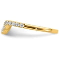 thumbnail image 3 of Solid 14K Yellow Gold Lab Grown Diamond VS/SI GH, Matching Wedding Band - Ring Size 7.0-2.1gm, 3 of 8