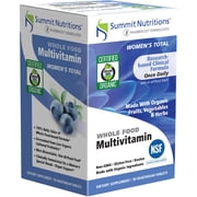 Summit Nutritions Organic Once A Daily Multi Vitamins and Mineral Women's Total Organ Support, 30 Count
