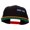 Black Orange, variant on Sushi Man Embroidered Wool Blend Classic Snapback - Black Purple OSFM