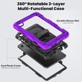 thumbnail image 3 of Funda Protectora para Samsung Galaxy Tab A11 8.7" (2025) y Tab A9 8.7" (2023) - Morado, 3 of 8