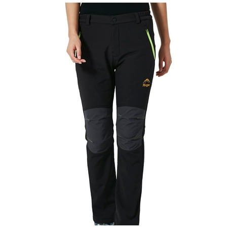 

Zeceouar Women s Outdoor Mountaineering And Skiing Charge Stitching Warm Pants Trousers