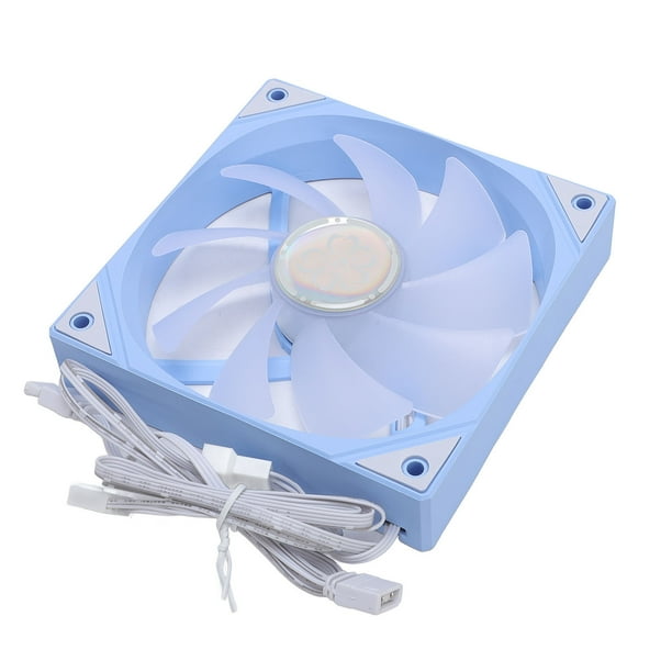 Ventilador De Refrigeración Para Computadora, 9 Aspas, Poco Ruido, PWM ARGB, Ventilador Con Caja, Rodamiento Hidráulico Para Computadora