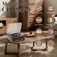 thumbnail image 2 of Reproductor de CD Gueray HiFi estéreo con altavoces Bluetooth USB FM, 2 of 8