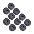 thumbnail image 2 of tamizeot 10x Cymbal Stand Felts Percussion Instrument Replacement Hi Felts Hat Gray φ4x1.5cm, 2 of 6