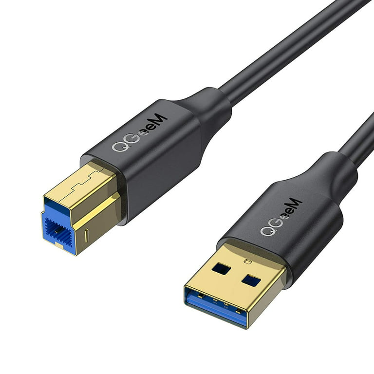 USB 3.0 3FT, USB 3.0 Cable A Male to B Male Compatible with Docking Station, Monitor, External Hard Drivers, Scanner and More, USB 3.0 Upstream Cable - Walmart.com