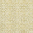 thumbnail image 3 of HomeRoots 665132 8 x 10 ft. Gold & Ivory Medallion Transitional Washable Machine Made Rectangle Area Rug with UV Protection, 3 of 9