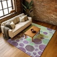 thumbnail image 7 of Addison Rugs Mayfield Premium Machine Washable Transitional Geometric Purple Rectangle Rug, 3' x 5', 7 of 7
