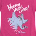thumbnail image 3 of Horton Hears A Who - Distressed - Toddler & Youth Girls Short Sleeve Graphic T-Shirt, 3 of 5