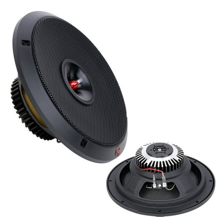 Audiopipe APMB-CX800 8 in. Neodymium Dynamic Coaxial Loudspeaker - 150W RMS & 4 Ohm