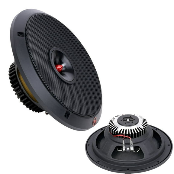 Audiopipe APMB-CX800 8 in. Neodymium Dynamic Coaxial Loudspeaker - 150W RMS & 4 Ohm