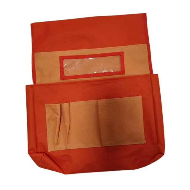 GUOOL Chair Pockets Gifts 40cmx46cmx6cm Chairback Buddies for Home Classrooms Office Orange