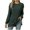Army Green, variant on Uaswgudfs Womens Tunic Tops Lightweight Crewneck Sweaters with Chest Pocket Loose Fit Wine Long Sleeve Shirts Side Split L
