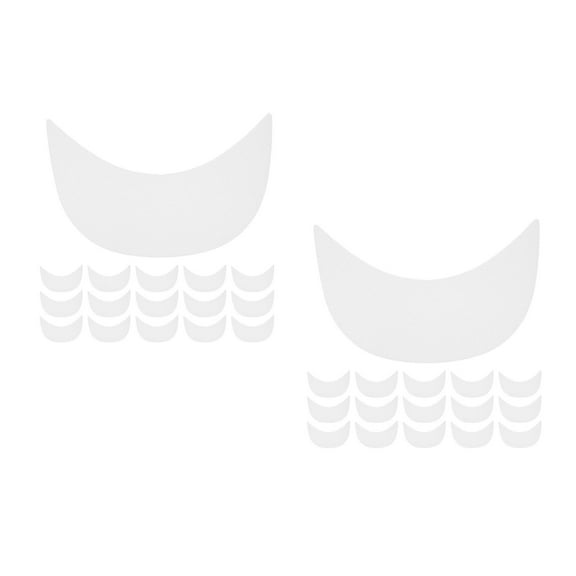 Hemoton 40 pcs DIY Baseball Cap Shapers Hat Brim Liners Hat Brim Cap Brim Liner Baseball Cap Brim Cap Shaper Insert Hat Accessories