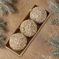 thumbnail image 6 of Horivan Champagne Christmas Ball Ornaments Plastic Shatterproof 24PCS for Tree Decorations Holiday Party Supplies Bulk Home Festive Decor, 6 of 6