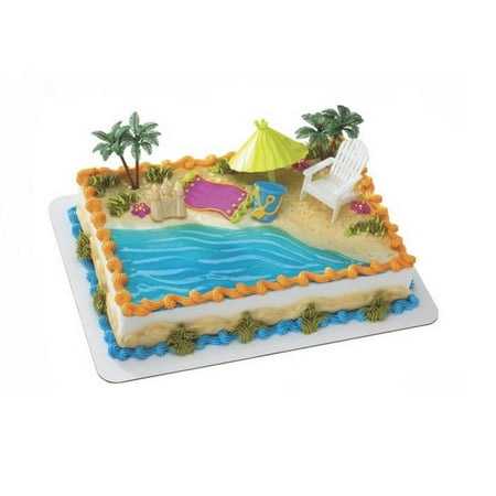 Wal-Mart Bakery Beach Chair and Umbrella DecoSet