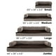 thumbnail image 4 of Furhaven Cama ortopédica para perros medianos y pequeños con refuerzos extraíbles y funda lavable, para perros de hasta 35 libras - Sofá cómodo con decoración tejida y de felpa - Marrón diamante, medi, 4 of 5