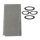 thumbnail image 1 of Tela de repuesto para cubierta, tela de reparación de salón reclinable de ocio para patio al aire libre, patio trasero, cubierta reclinable para Gris, 1 of 6