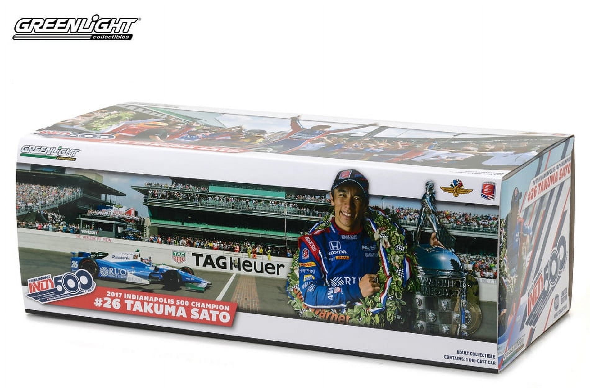 2017 Indianapolis 500 Champion #26 Takuma Sato / A - Walmart.com