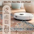 thumbnail image 6 of Design&I 4'x6' Washable Area Rug Vintage Boho Kilim Scroll Distressed Border Potbelly Burning for Reading Nook, Bedroom, Pet Friendly & Non-Slip Built-In Grip, 6 of 7