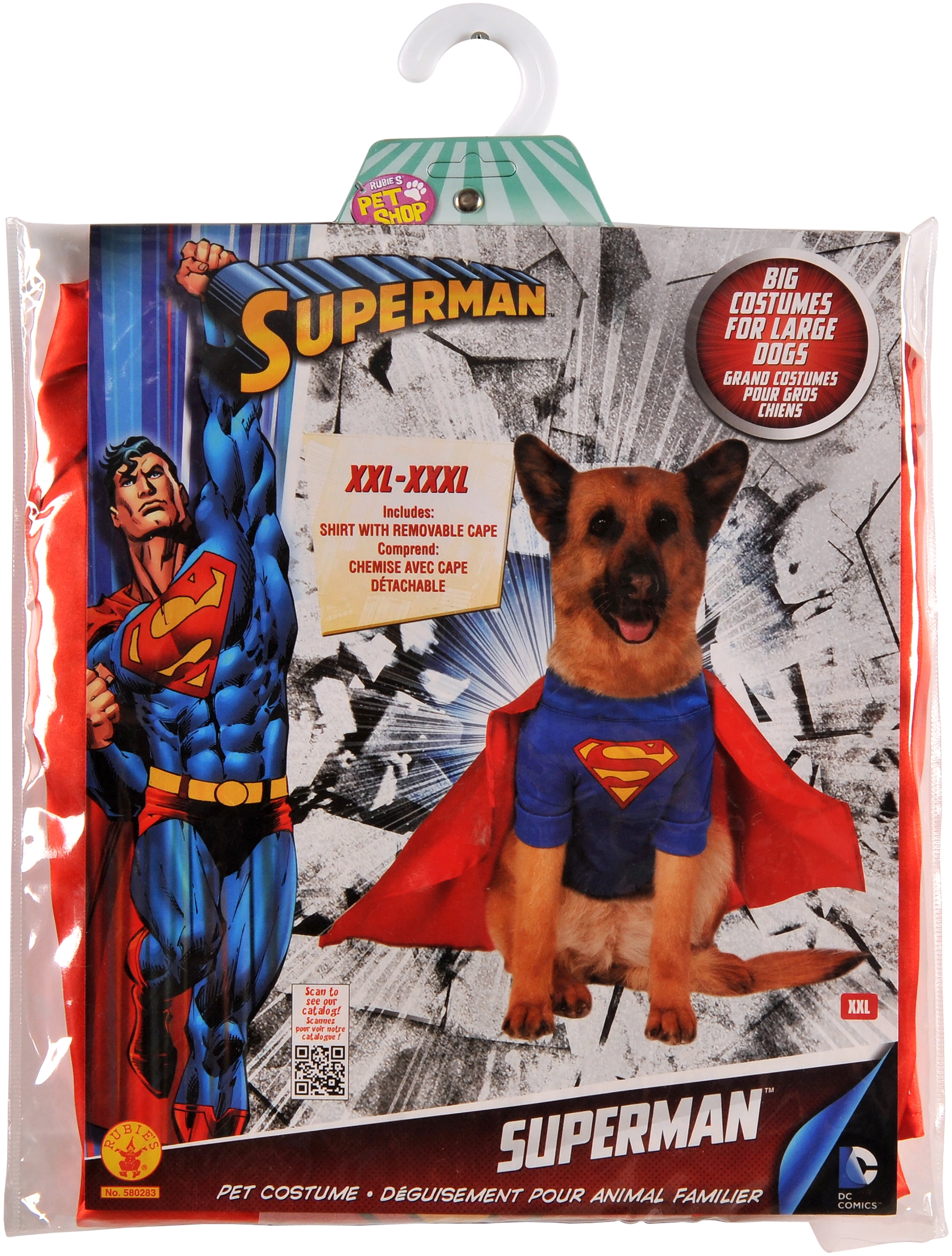 Rubie's Superman Pet Costume For Big DogsXXX Large Walmart Canada