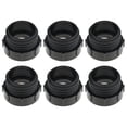 thumbnail image 1 of Conector adaptador de válvula de IBC de 2 pulgadas x 2 pulgadas, rosca fina a gruesa, para manguera, duradero, 1 of 9