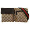 Gucci Web Belt Bag Monogram GG Waist Pouch Fanny Pack 239752RL
