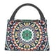thumbnail image 1 of Fotbe Colorful With Blue Oriental Bolsa Térmica Portátil con Estampado, Bolsa de Entrega de Alimentos Aislada, Bolsa Reutilizable de Gran Capacidad para Comidas y Supermercado, 1 of 6