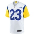 thumbnail image 2 of Men's Nike Kyren Williams  White Los Angeles Rams  Game Jersey, 2 of 3