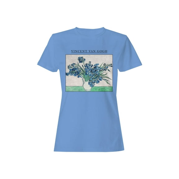 Vincent Van Gogh Irises Art Women's T-shirt