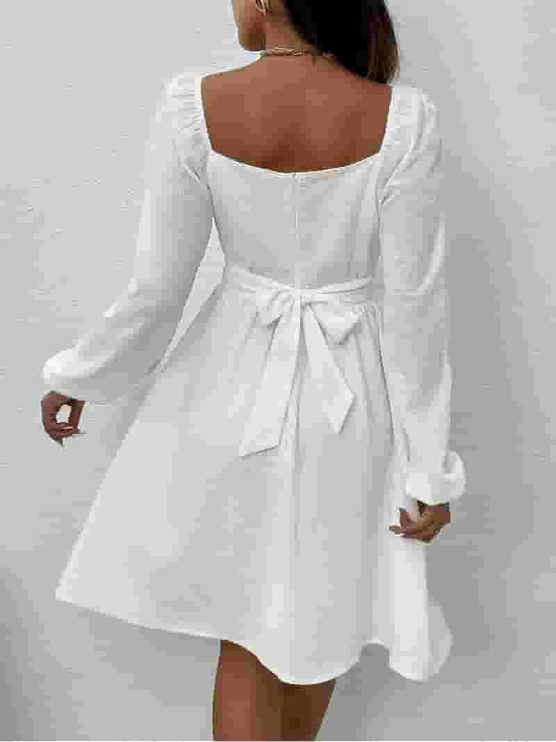 Casual Lace Up Ruched O Neck Long Sleeve Two Pieces(5 Colors) Casual Lace Up Ruched O Neck Long Sleeve Two Pieces(5 Colors)