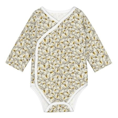 

Matuu Different Butterflys for Baby Long-Sleeve Bodysuit Soft Cotton Comfortable and Breathable Perfect for Newborns and Infants