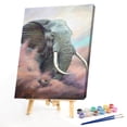 thumbnail image 2 of Pintura de animales grandes por números, imagen Digital pintada a mano, arte de sala de estar Likrtyny Arte deco, 2 of 9
