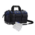 thumbnail image 4 of Bolsa de herramientas multifunción con múltiples bolsillo bolsa de herramientas resistente, organizador de herramienta herramienta de electricista , 20in azul 20in azul Soledad Bolsa de cinturón, 4 of 10