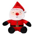 thumbnail image 1 of Peluche navideño para muñeca en miniatura de Papá Noel, decoración hecha a mano, suave para fiestas., 1 of 5