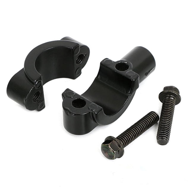 NUOLUX 2Ud Soporte Negro Para Espejo De Motocicleta Compatible Con Accesorios Y Navegación
