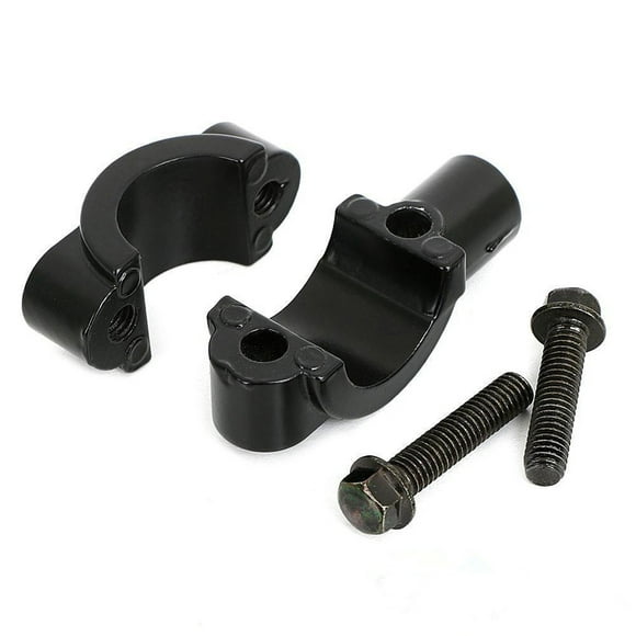 NUOLUX 2Ud Soporte Negro Para Espejo De Motocicleta Compatible Con Accesorios Y Navegación