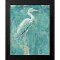 thumbnail image 2 of Schlabach, Sue 20x24 Black Modern Framed Museum Art Print Titled - Coastal Egret I Dark, 2 of 5