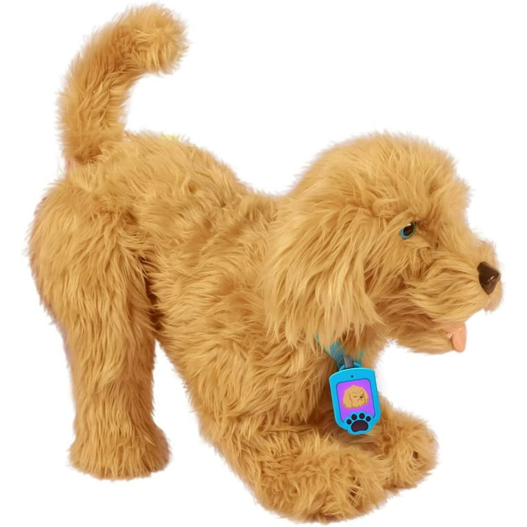 ONLINE Moji Interactive Labradoodle Puppy, Reacts to Touch and