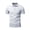 White, variant on OIOLOYJM Men's Polo Shirts Zipper Lapel Short Sleeve Casual Lightweight Golf Shirts Classic Basic Quick Dry Gym Athletic Tennis Top Khaki L