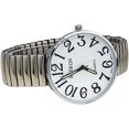 thumbnail image 4 of Blekon Collections Quartz Womens 42mm Face Large Stretch Band Watch, 4 of 5